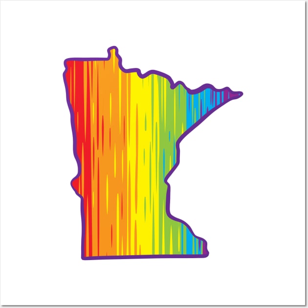 Minnesota Pride Wall Art by Manfish Inc.